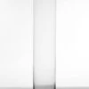 4" X 20" Cylinder Glass Vase Clear