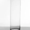 5" X 18" Cylinder Glass Vase Clear