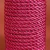 8mm X 20yds Satin Cord Fuchsia