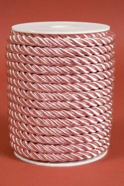 8mm X 20yds Satin Cord Pink