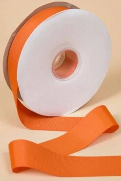 Grosgrain Ribbon Torrid Orange #750