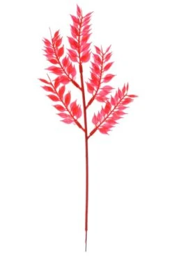 13" Silk Ruscus Sprays Red (Pkg 72)