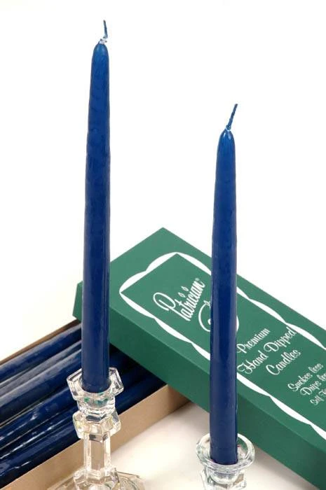 12" Patrician Taper Cobalt Blue Box/12