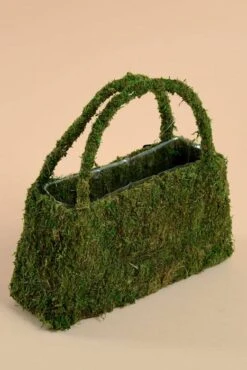 12" X 11" X 4" Beaumont Moss Purse (Green)