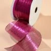 3.25" X 44yds Sieve Metallic Ribbon Fuchsia